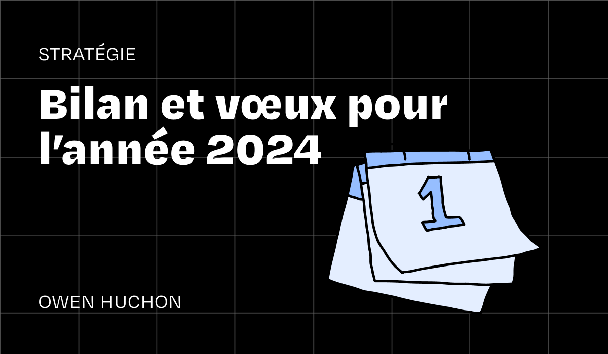 Bilan et vœux pour lannée 2024