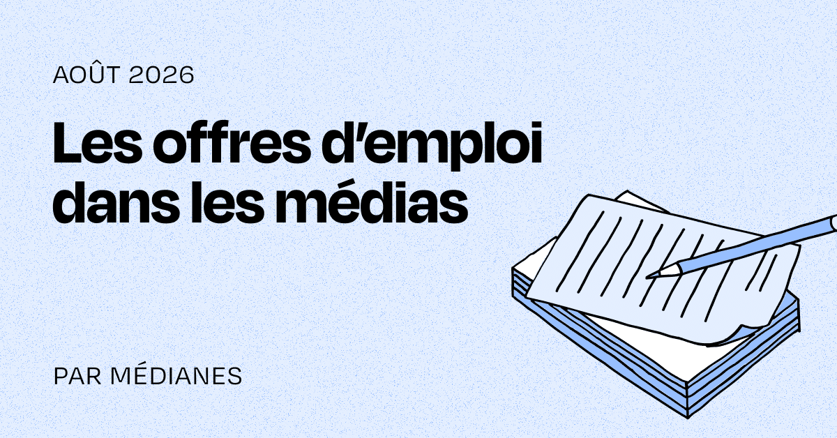 Job openings in media for August