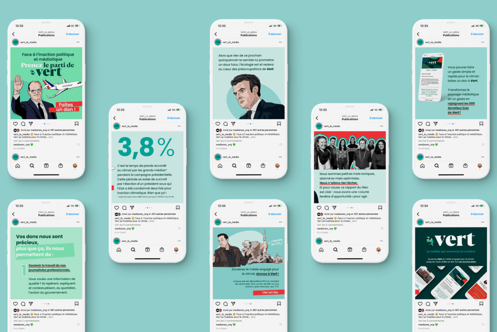Vert — Campagne de dons