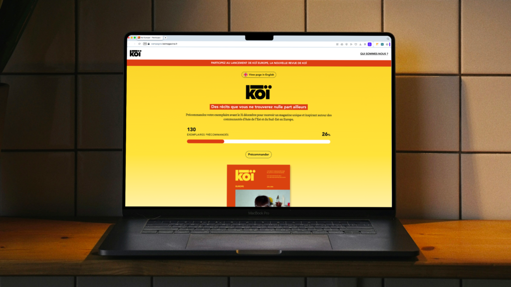 Koï Magazine — Lancement d’un hors-série