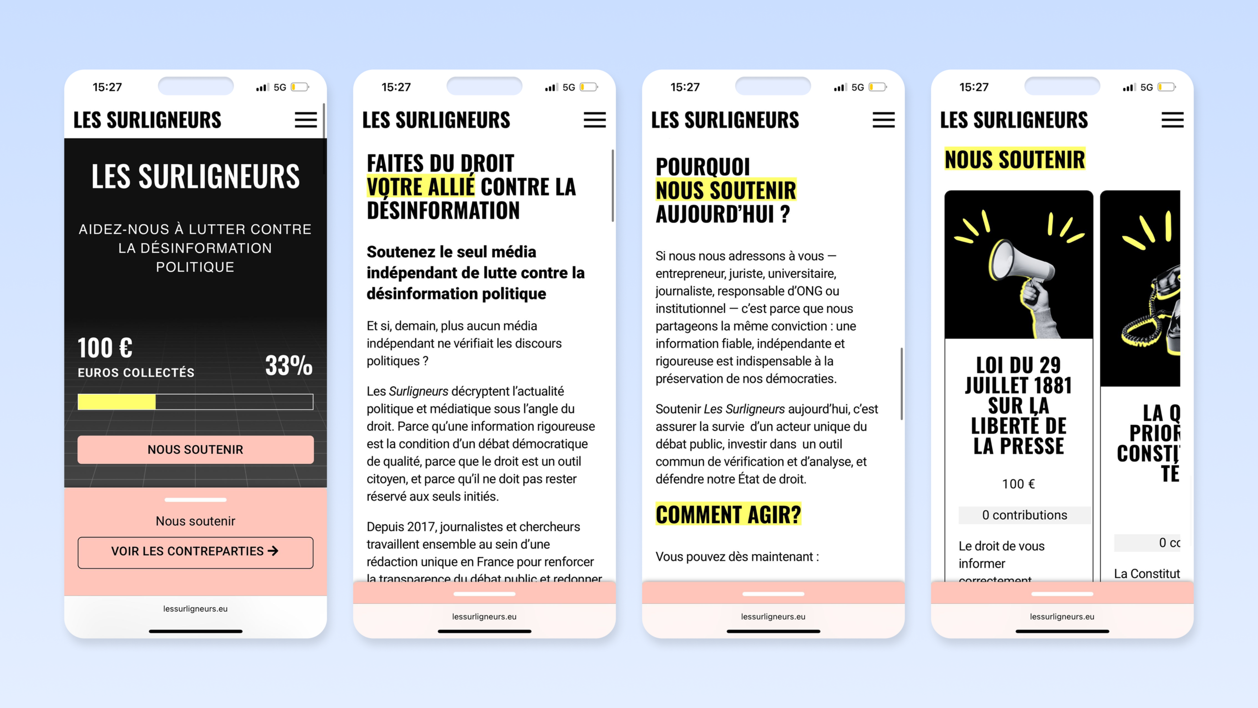 Site web Revue K par Médianes