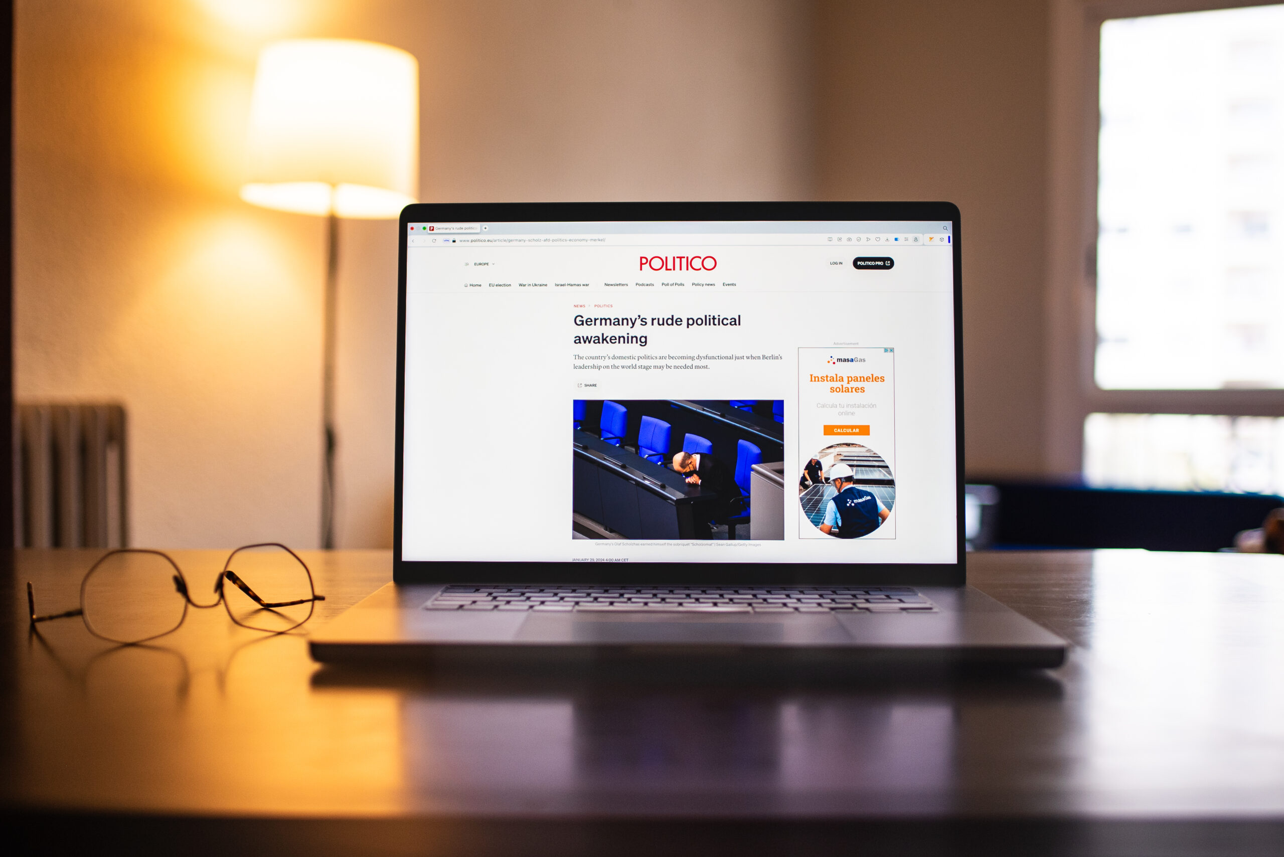 POLITICO — Refonte du site et communication