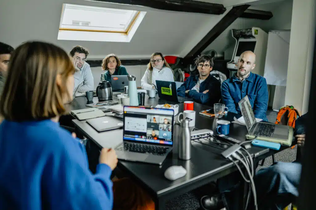 Une session de formation Médianes en atelier